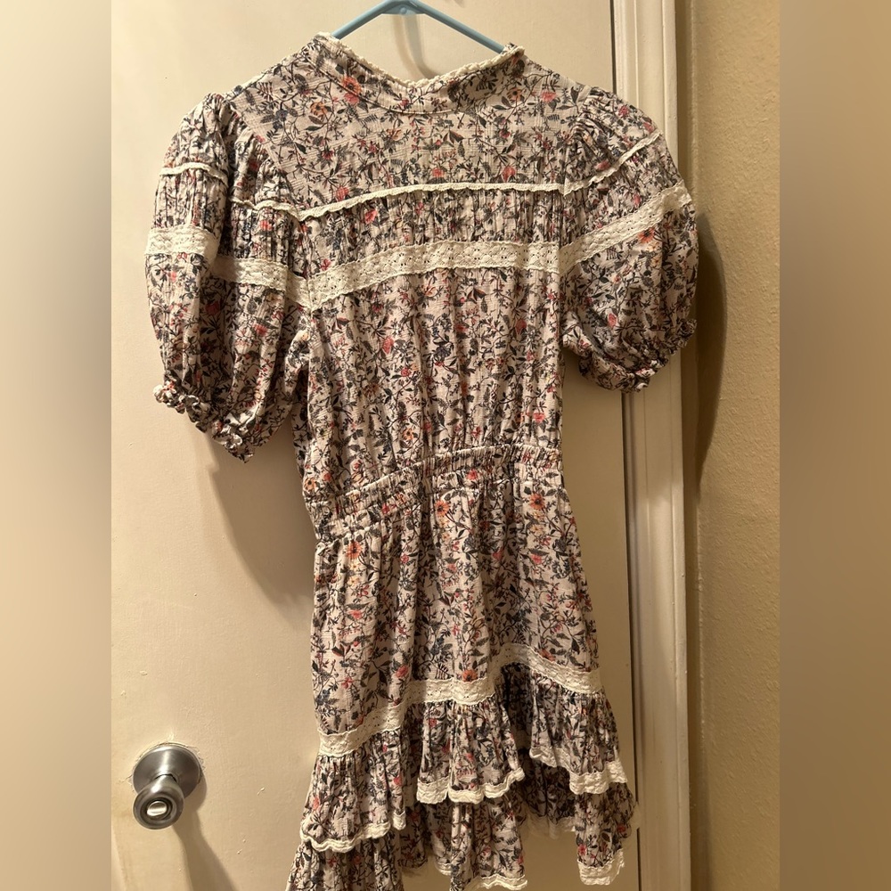 Stellah Floral Lace Mini Dress